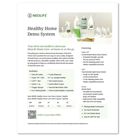 Tile Square Homecare Demo Flyer