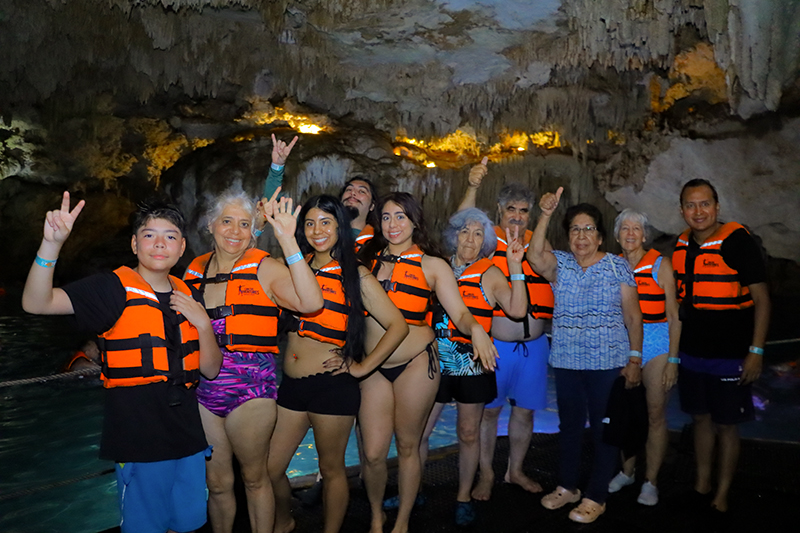 Exploring the cenotes of Tulum
